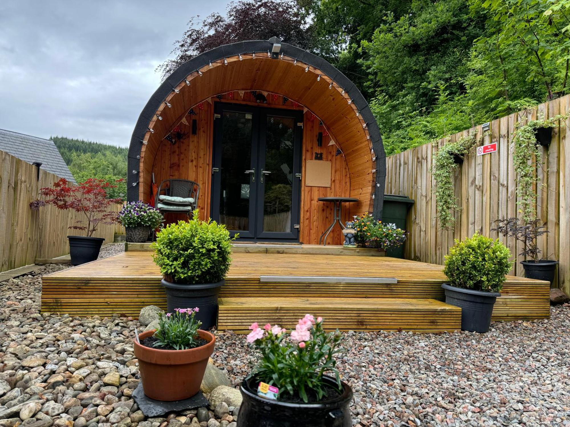 Hotel Loch Ness Woodland Pods Drumnadrochit Exterior foto